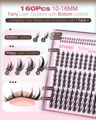 Jimire 10–16mm Mixed Lengths enable natural to dramatic eye shapes.