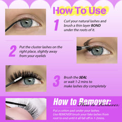 JIMIRE 100D+120D lashes deliver a luxe look at an approachable price.