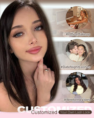 JIMIRE at-home application is quick and beginner-friendly with flexible lash bands.
