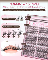 JIMIRE dual-tip clusters create manga and fairy eye looks at home.