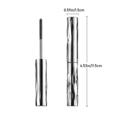 Jiodama iron wand mascara close-up shows buildable volume