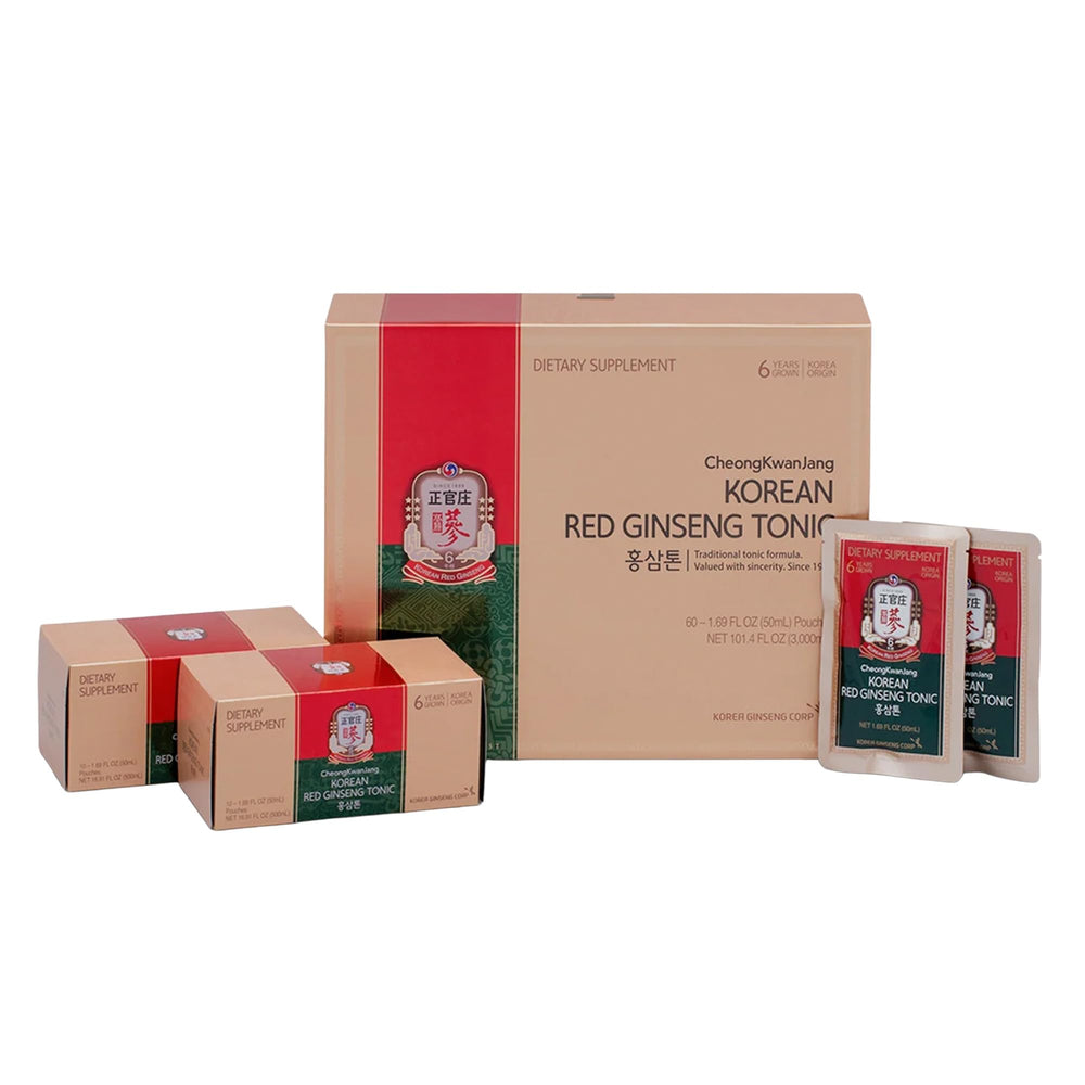 JungKwanJang Korean Red Ginseng Tonic Pouch (Tonic Mild) packaging