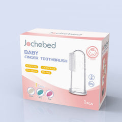 Bundle of 3 Jochebed finger toothbrushes for infants and toddlers