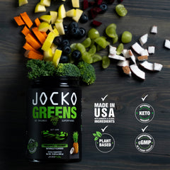 Ingredients panel for Jocko Fuel Daily Greens
