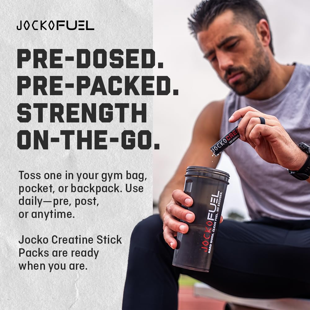 Nutrition facts label on Creatine Stick Pack