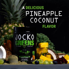 Spirulina and chlorella highlights in Jocko Fuel Daily Greens blend