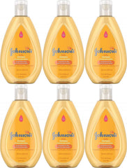 Johnson's Baby Shampoo travel-size bottle pack for gentle bath time cleansing