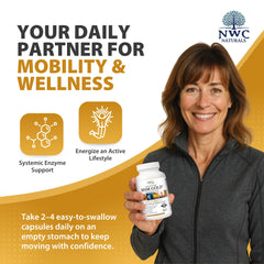 Supports joint mobility and flexibility