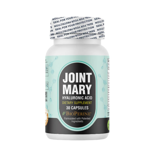 JOINT MARY Hyaluronic Acid Joint Support bottle and packaging