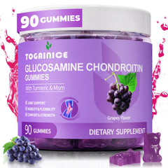 Bottle of Joint Support Gummies with glucosamine and chondroitin