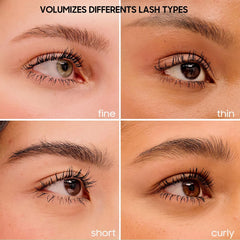 Jokmbzry Dual-brush Step 1 lengthens and curls.