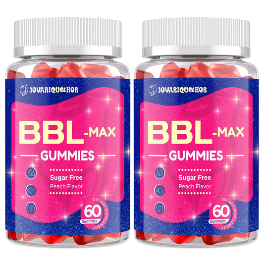 Hero image of Jovariquethor Booty Gummies for Women peach flavor bottle