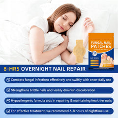 JoyJar hydrogel patch adheres softly to the nail surface for gentle nourishment.