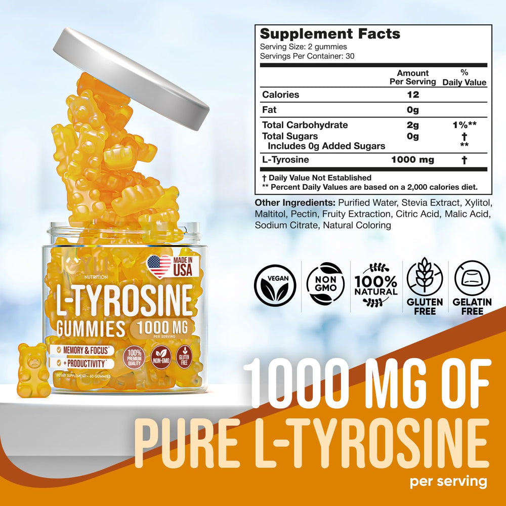 Gummy serving illustration showing 1000 mg per gummy