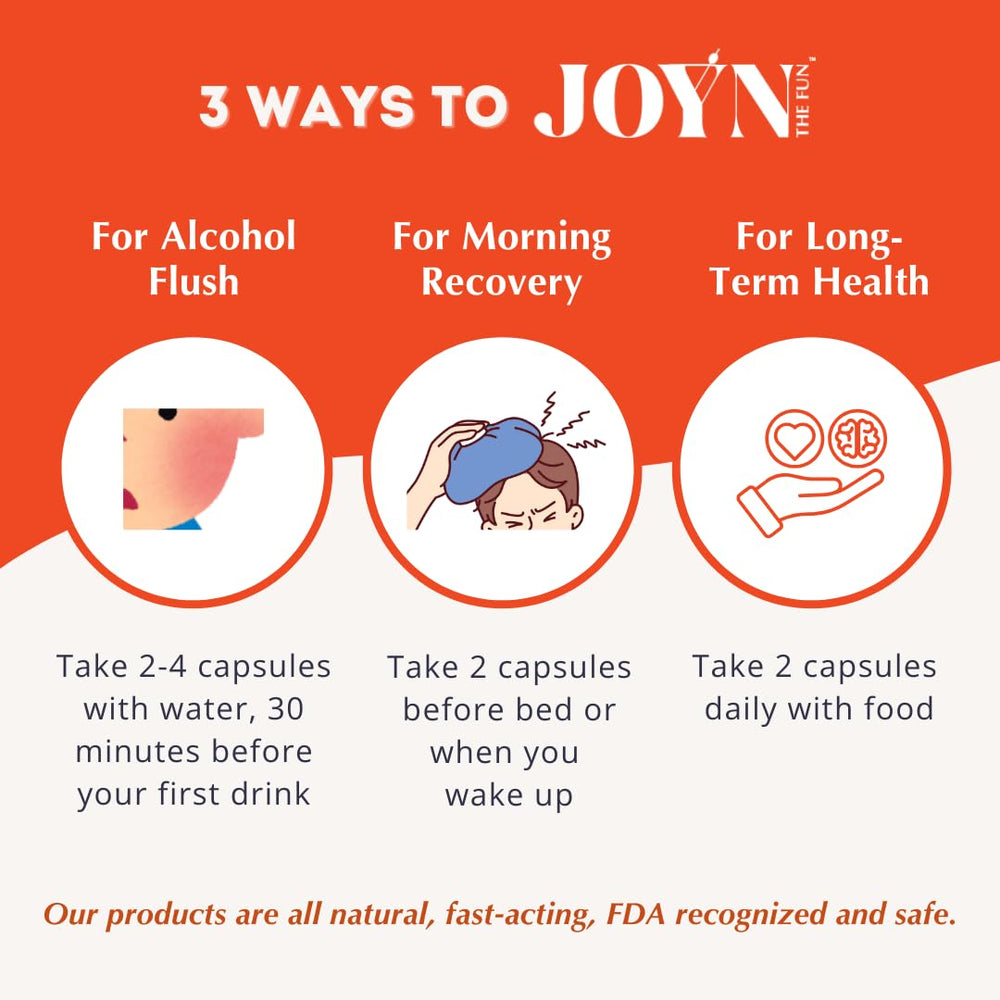 Close-up of JOYN ingredients DHM and L-glutathione