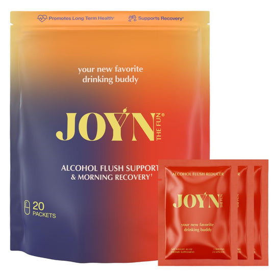 JOYN value-pack packets front view for on-the-go detox support.