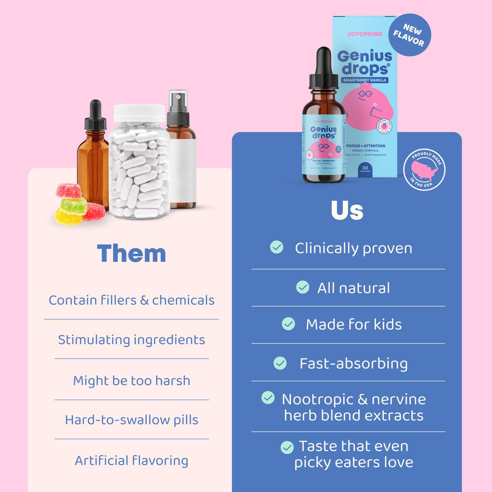 JoySpring Genius Drops Smartberry Vanilla packaging