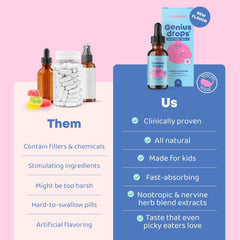 JoySpring Genius Drops Smartberry Vanilla packaging
