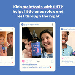 5-HTP and L-Theanine ingredients in JoySpring formula