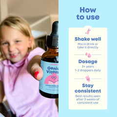 Sugar-free JoySpring Kids B Complex liquid for kids