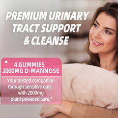 Ingredient panel for Joywiit D-Mannose Gummies
