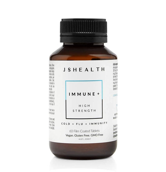 JSHealth Immune + Immunity Booster bottle with 60 tablets
