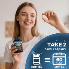 Magnesium glycinate and L-Theanine calming ingredients