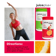Prepacked two bottles of JuicePlus+ Fruit & Vegetable Blend