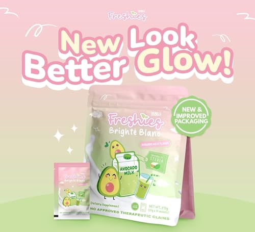 Freshies Avocado Milk packaging and sachets