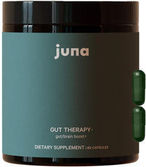 Juna Gut Therapy bottle with branding on a white background