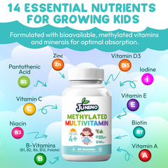 5-MTHF methylfolate form used in Juneno gummies