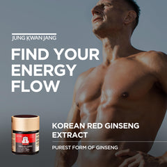 Jung Kwan Jang ginseng paste shown with spoon for easy daily serving