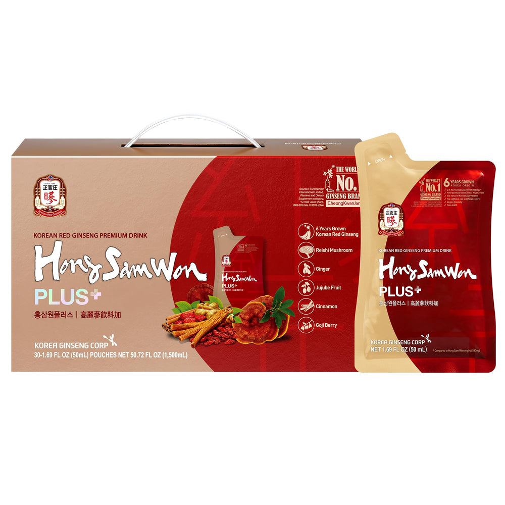 JungKwanJang Red Ginseng Drink box - front view
