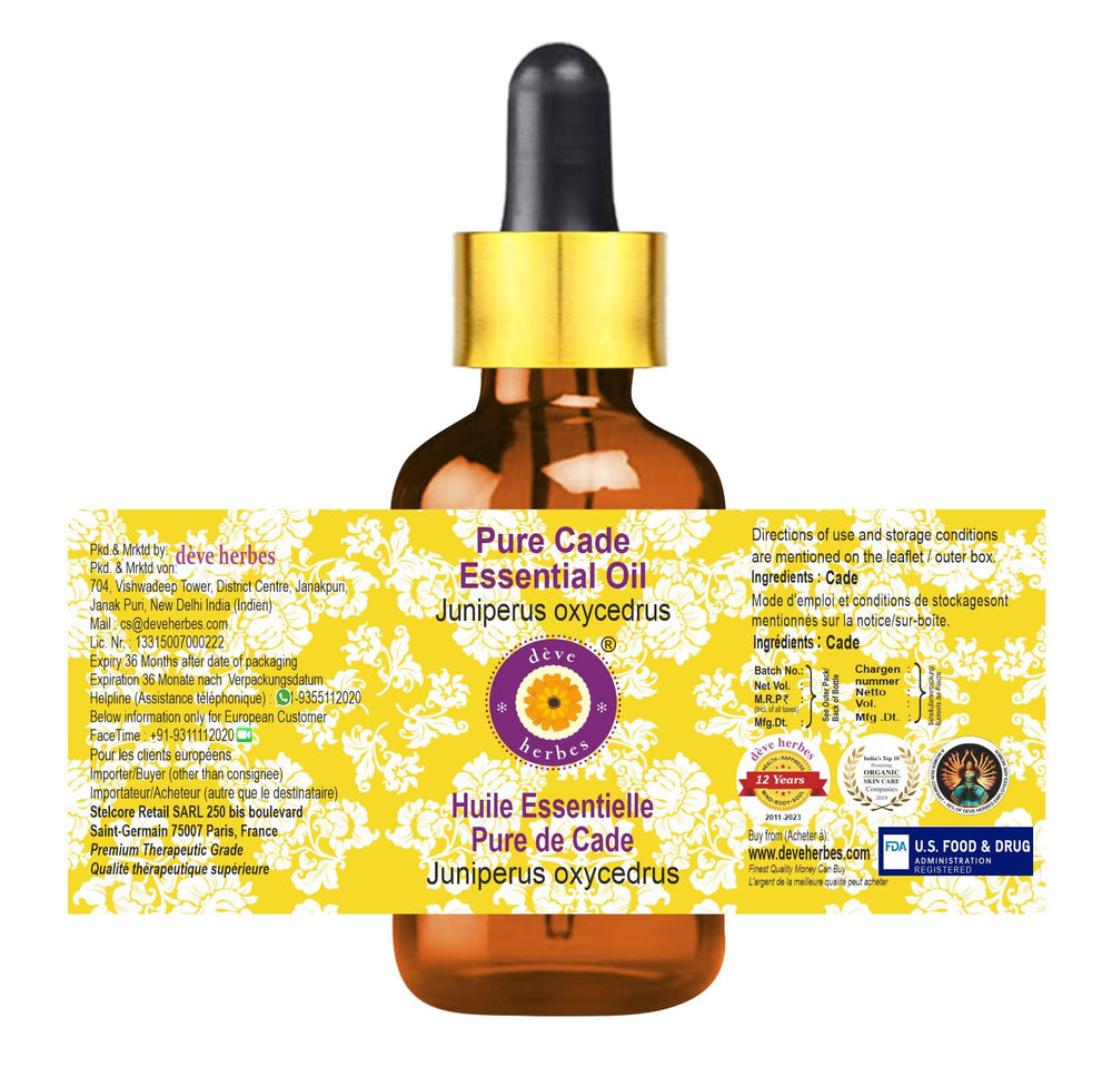 Steam-distilled Juniperus oxycedrus essential oil 50ml