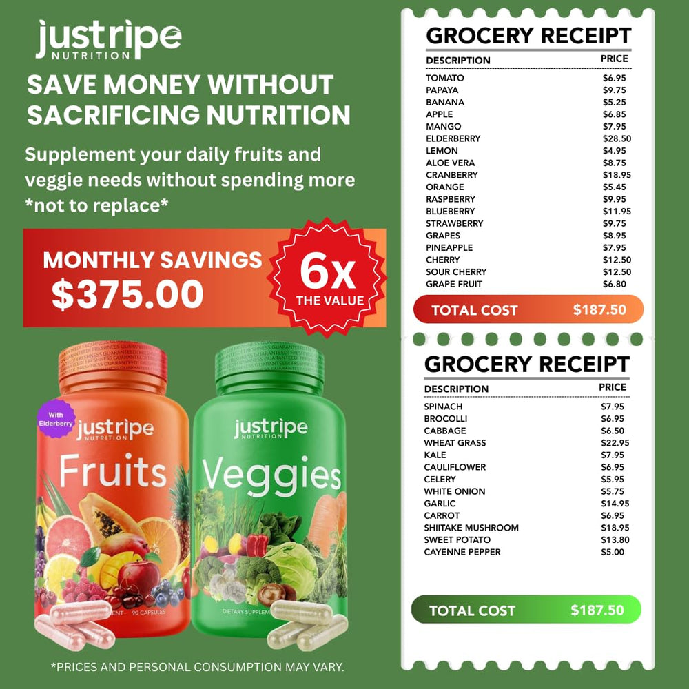 Just Ripe Nutrition family use with adults taking capsules.