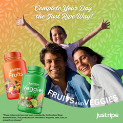 Assorted fresh fruits used in the supplement