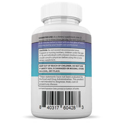 Justified Laboratories bottle staged with water and meal showing convenient daily use benefit