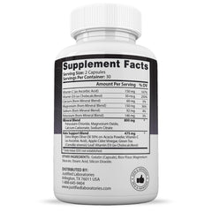 Advanced Keto 1500 1275mg ingredients list and bottle
