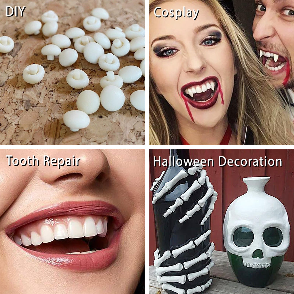 Molded tooth cooling at room temperature