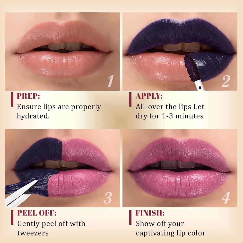 Kaely Lip Stain Matte Finish delivers rich pigment for a sophisticated look