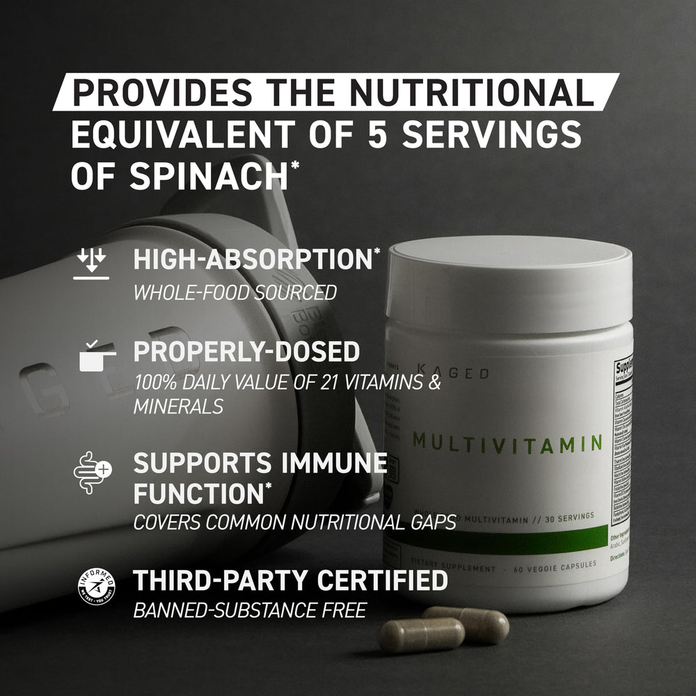 Graphic showing daily dose of one serving