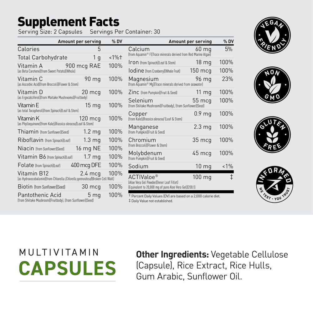 Unisex formula suitable for men and women