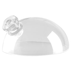Close-up of hand-blown glass dome on Kakoda diffuser