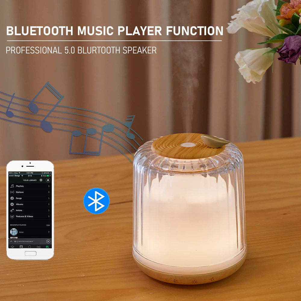 Built-in Bluetooth speaker integrated into Kakoda diffuser