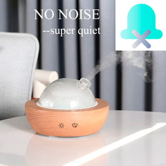 Diffuser in a cozy home office setting