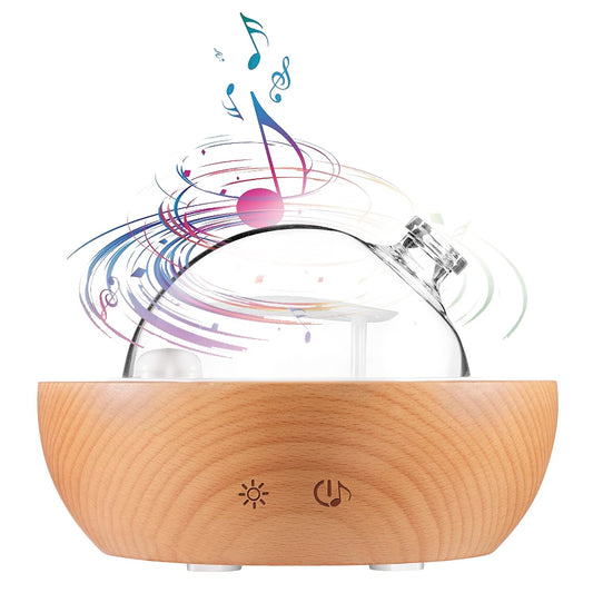Kakoda diffuser with real wood base