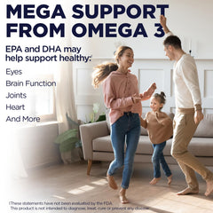 KAL Omega-3 Lemon Soft Gels bottle front view