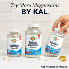 Lifestyle image highlighting bone, heart, and muscle support from Kal magnesium