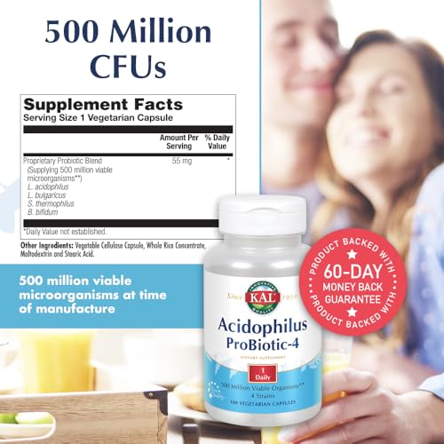 Freeze-dried probiotic capsules