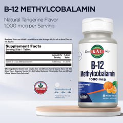 Bottle label highlighting 90 servings and 90 micro tabs